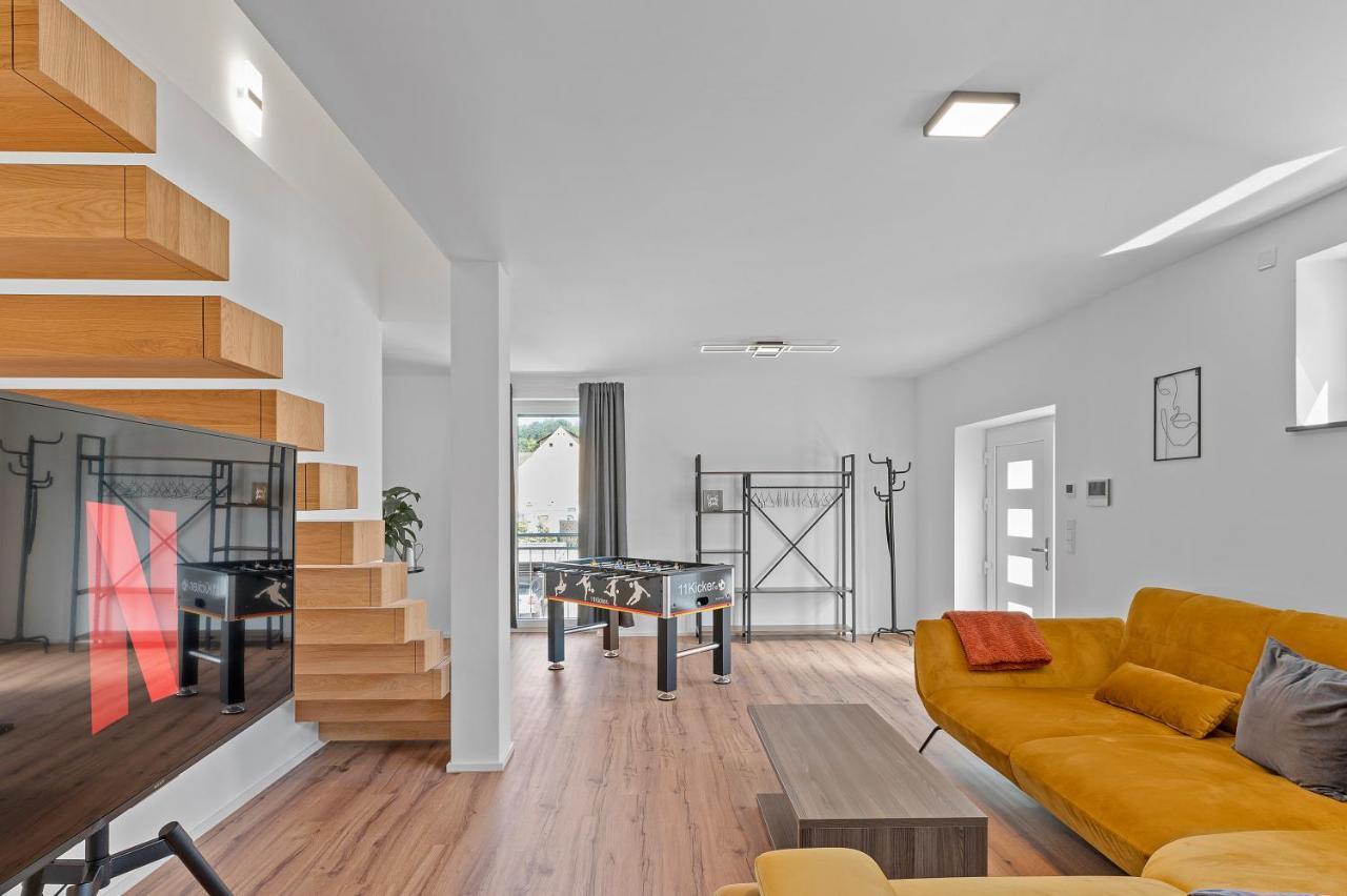 Golden Home With Barbecue, Yoga, Football Table Sinsheim Eksteriør billede