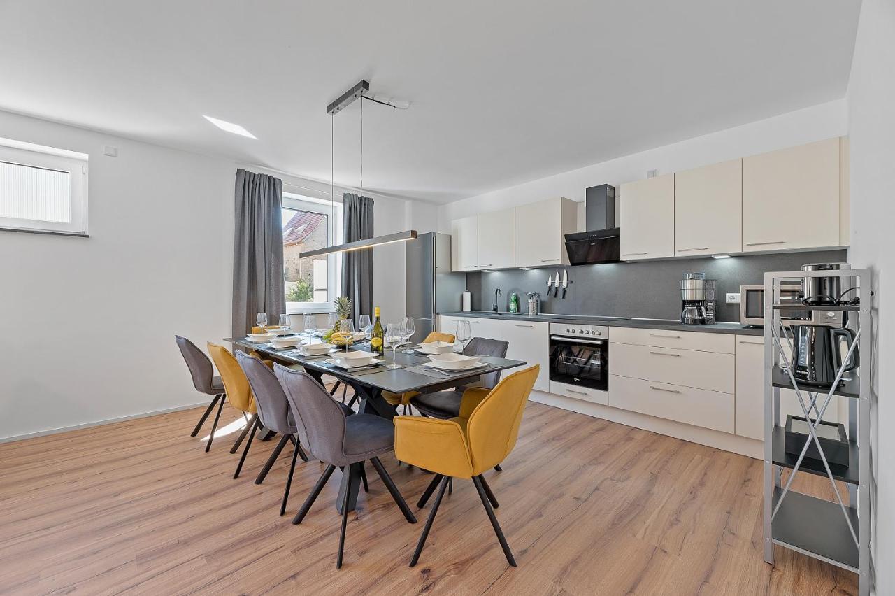 Golden Home With Barbecue, Yoga, Football Table Sinsheim Eksteriør billede